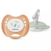 Silikoonist ortodontiline lutt BABOO Calmy Peachy Keen, 0+ kuud, 2 tk