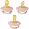 Luttide komplekt BIBS Try-It Colour 0-6 kuud, Blush, 3 tk