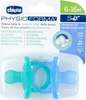 Lutt Chicco Physio Soft sinine 6-18 kuud, 2 tk