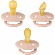 Luttide komplekt BIBS Try-It Colour 0-6 kuud, Blush, 3 tk