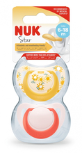 Lutt NUK STAR 6-18 kuud, 736726, 2 tk