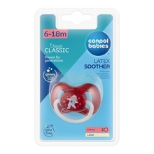 Lutt Canpol Babies Kosmo 6-18 kuud, lateks, punane, 23/222red