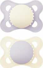Lutt MAM Original 0660, 2-6 kuud, 2 tk, valge/lilla