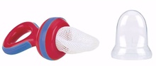 Toiduvõrk Nuby Fruit Dummy, 6+ kuud, punane