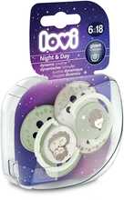 Dünaamiline silikoonlutt Lovi 22/930 Night&Day Hedgehog 6-18k, 2 tk