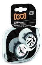 Silikoonist dünaamiline lutt Lovi Salt & Pepper 18+ kuud, 22/880, 2 tk