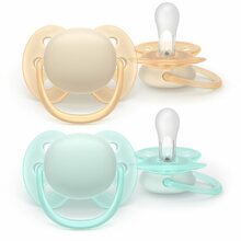 Lutt Philips Avent SCF091/40 Ultra Soft, 0-6 kuud, 2 tk