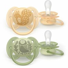 Lutt Philips Avent SCF091/46 Ultrasoft, 6-18 kuud, 2 tk