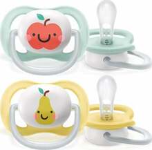 Lutt Philips Avent Ultra Air SCF080/17, 0-6 kuud, õun/virsik, 2 tk