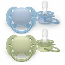 Lutt Philips Avent SCF091/37 Ultrasoft, 0-6 kuud, 2 tk