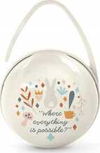 Lutikarp Suavinex Wonderland Duo Soother Case, beež, 0+ kuud, 1 tk