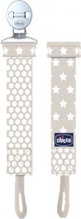 Lutihoidja Chicco Fashion Clip, 0+ kuud, valge/hall