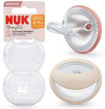 Silikoonlutt NUK MommyFeel 0-9 kuud, 2 tk, erinevad värvid