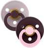 Lutid BIBS Studio Colour Fusion Dusky Lilac Plum Mix, 6-18 kuud, 2 tk