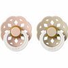Lutt BIBS Boheme Natural Rubber Night, 6-18 kuud, Blush/Vanila, 2 tk