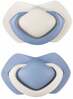 Silikoonlutt Canpol Babies Pure Color 6-18 kuud, 22/656, sinine, 2 tk