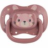 Silikoonist lutt Canpol Babies Cute Animals 6-18 kuud, 34/925, roosa, 1 tk