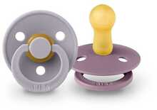 Lutid BIBS COLOUR Fossil Grey/Mauve 0-6 kuud, 2 tk