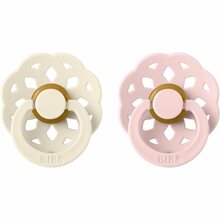 Lutt BIBS Boheme Ivory/Blossom 6-18 kuud, 2 tk