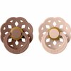 Lutt BIBS Boheme Natural Rubber, Woodchuck/Blush, 0-6 kuud, 2 tk