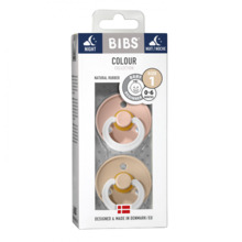 Lutid BIBS Colour Blush/Vanilla Night 0-6 kuud, 2 tk
