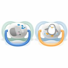 Lutt Philips Avent Ultra Air SCF080/05, 0-6 kuud, sinine/roheline/helesinine, 2 tk