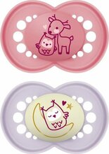 Luttide komplekt MAM Original Day & Night 16 kuud+, roosa/lilla, 2 tk