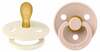 Lutt BIBS Colour Symmetrical Ivory/Blush, 6-18 kuud, 2 tk