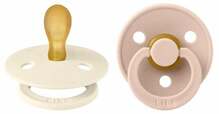 Lutt BIBS Colour Symmetrical Ivory/Blush, 6-18 kuud, 2 tk