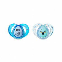 Silikoonlutt Tommee Tippee Night Style 6-18 kuud, 2 tk, 43336299