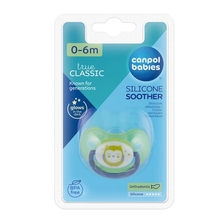 Lutt Canpol Babies Night Dreams 22/500, silikoonist ortodontiline, 0-6 kuud, 1 tk