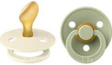 Lutt BIBS Colour Anatomical Ivory/Sage 0-6 kuud, 2 tk