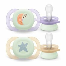 Lutt Philips Avent SCF075/07 Ultra Start Night, 0-2 kuud, 2 tk