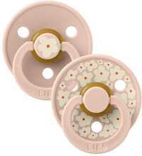 Lutid BIBS Studio Colour Jasmine Blush Mix, 0-6 kuud, 2 tk