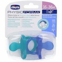 Luttide komplekt Chicco Physio Soft, 16-36 kuud, sinine, 2 tk