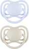 Silikoonist sümmeetriline lutt CANPOL 23/227 Dental Air, sinine, 18+m, 2 tk