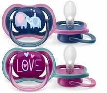 Lutt Philips Avent Ultra Air Deco SCF349/22, 18+ kuud, lilla, 2 tk