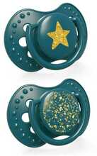 Silikoonist dünaamilised lutid Lovi Stardust Green 6-18 kuud, 22/894, 2 tk