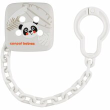 Lutikett Canpol Babies BabiesBoo 2/439, valge, 1 tk