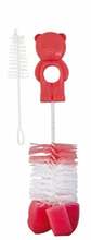 Pudelihari Canpol Babies Bear 2/410, punane, 1 tk