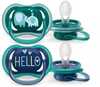 Lutt Philips Avent Ultra Air Deco SCF349/18, 18+ kuud, roheline, 2 tk