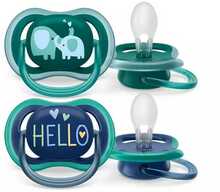 Lutt Philips Avent Ultra Air Deco SCF349/18, 18+ kuud, roheline, 2 tk