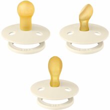 BIBS lutikomplekt Try-It Ivory, 0-6 kuud, 3 tk