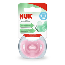 Silikoonlutt NUK SENSITIVE 6-18 kuud, SU42, 2 tk