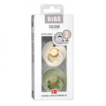 Lutt BIBS Colour Sage/Ivory 6-18 kuud, 2 tk