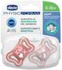 Lutt Chicco PhysioForma Light 6-16 kuud, 2 tk, roosa