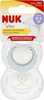Lutt NUK 401889 STAR SILICONE 0-2 kuud, 2 tk, sinine, 541388, 175283.