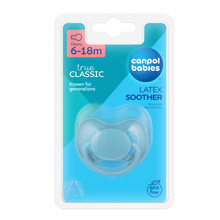 Lutt Canpol Babies Nude 23/224blu lateks, 6-18 kuud, 1 tk