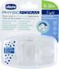Luttide komplekt Chicco Physio Crystal 6-16 kuud, läbipaistev, 2 tk