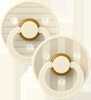 Lutid Bibs Studio Collection Pin Ivory-Vanilla Mix 6-18 kuud, 2 tk